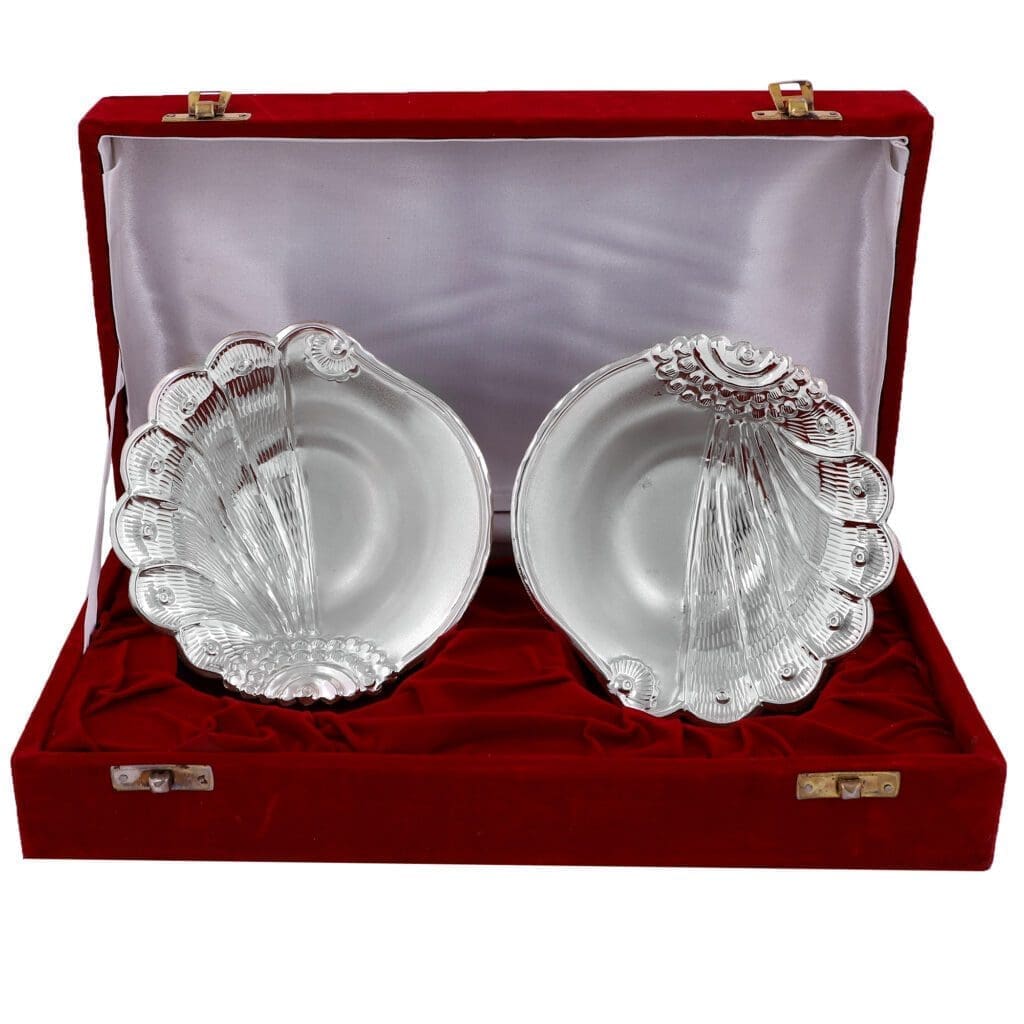 Premium Designer Silver Bowl Set