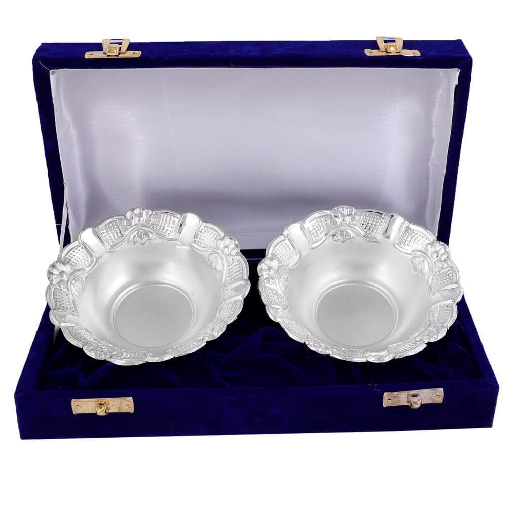 Designer Silver Bowl Set