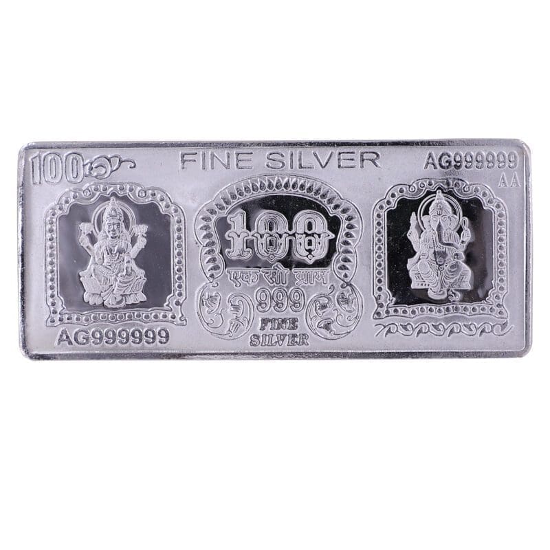 Silver Bar 100 Gram